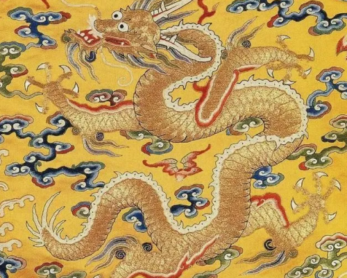 寓意图案龙袍图片大全_龙袍图案寓意_龙袍象征